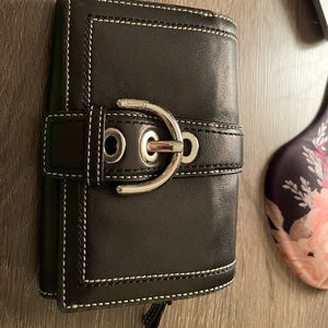 Coach leather wallet